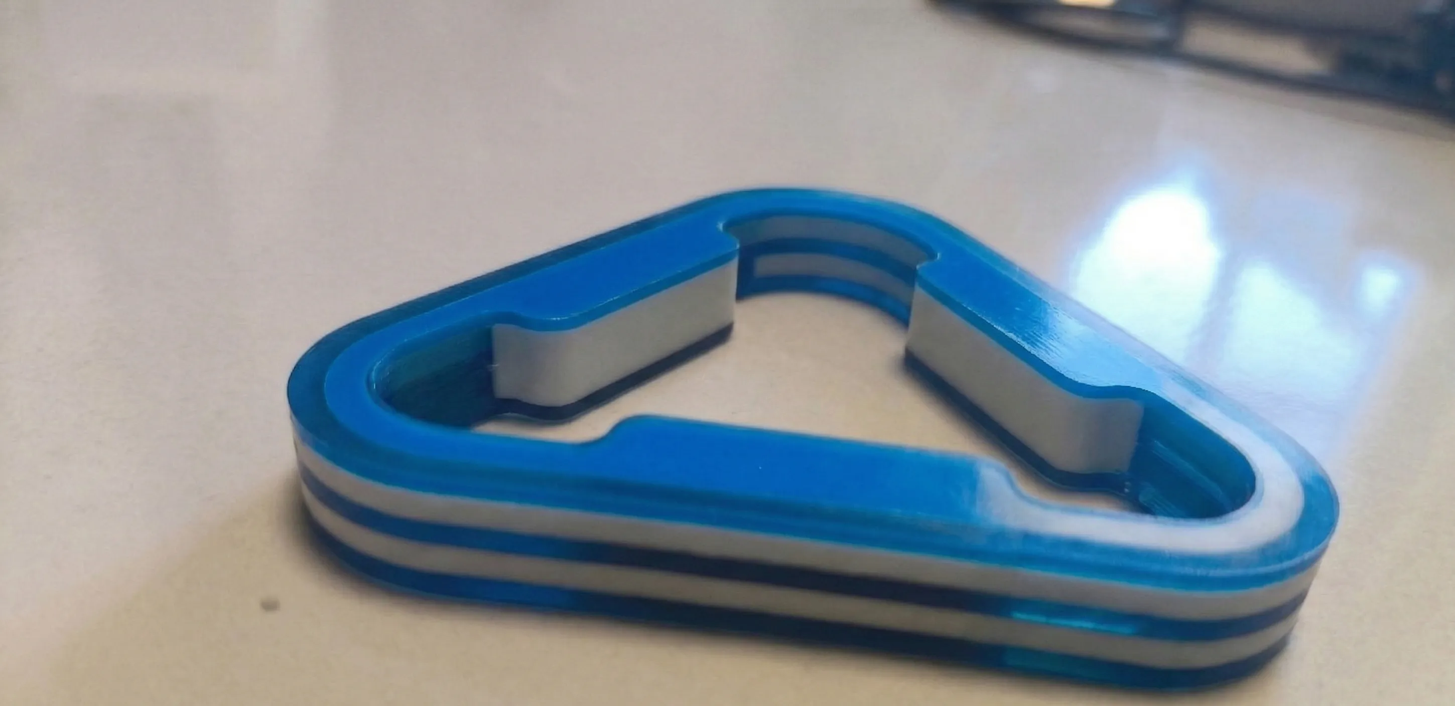 Silicone 3D printing elastomer part